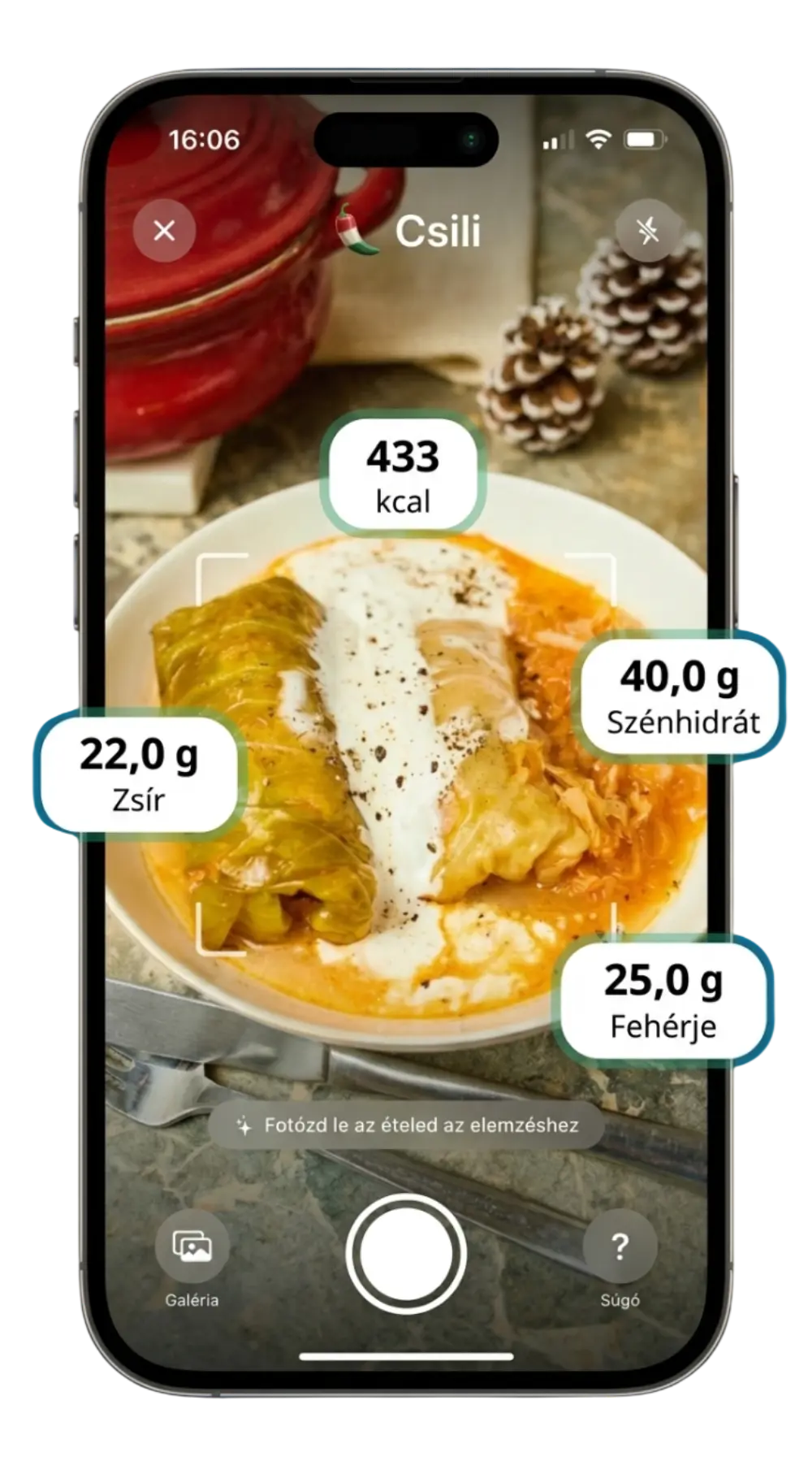 Csili app - Szöveges naplózás